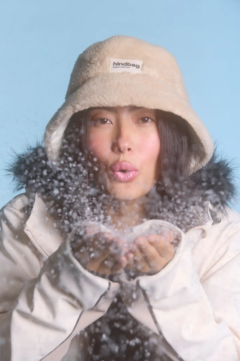 Bob Fausse Fourrure Teddy Bio Eco Responsable Hindbag