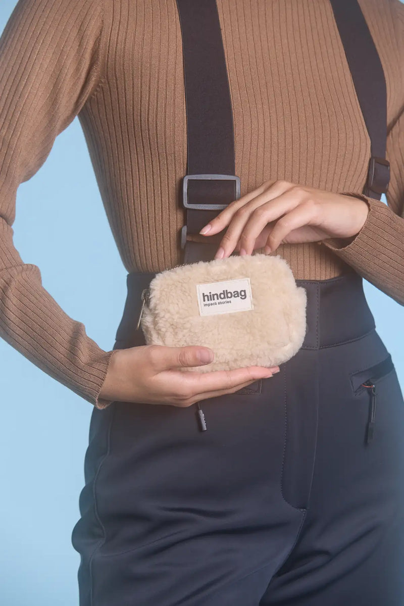 PORTE MONNAIE TEDDY BRUN - HINDBAG