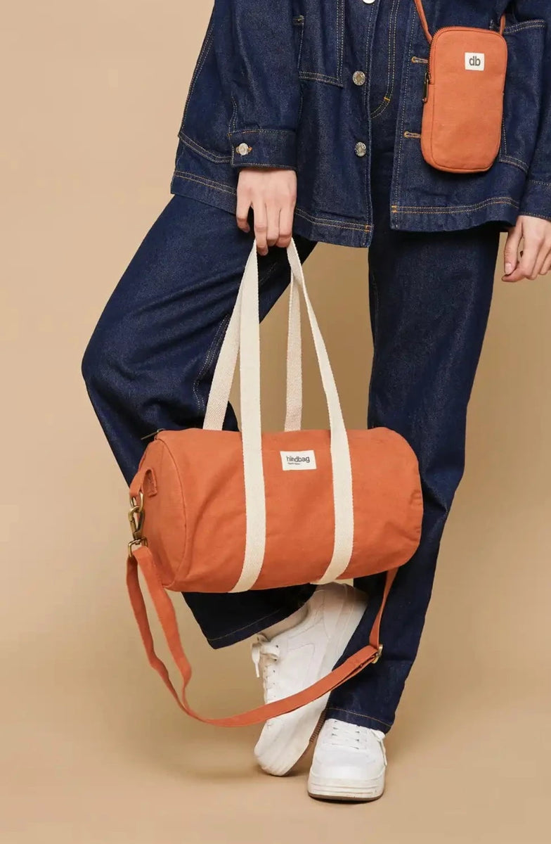 Petit sac polochon sienne