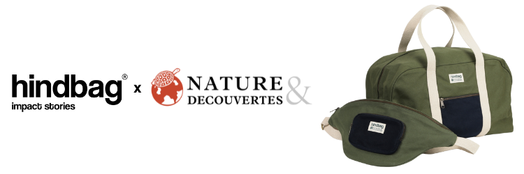 Hindbag x Nature & Découvertes, une collaboration qui a du sens