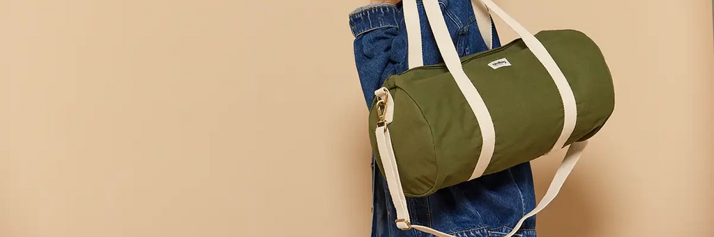 Sac polochon sport simon hindbag couleur olive femme