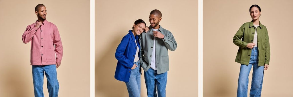 La veste bleu de travail revisitée par Hindbag : entre héritage et engagement