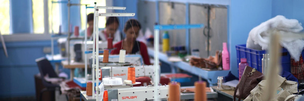 Atelier de couture - Fabrication éthique par l'ONG SSMI 