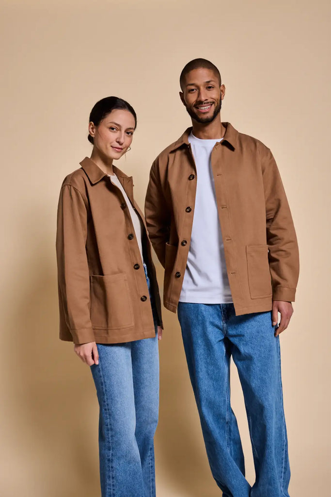 veste marcel  mixte cannelle homme et femme