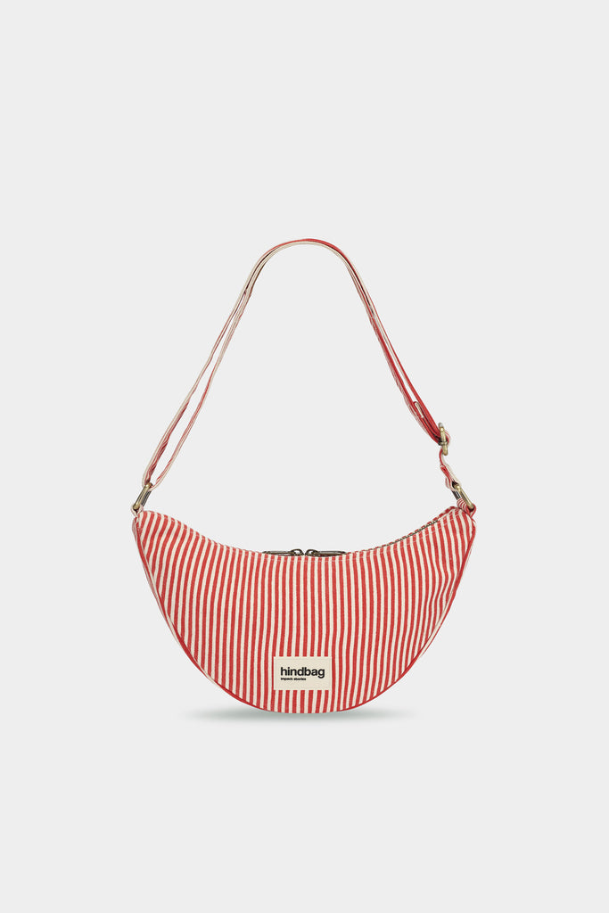 Andrea Half Moon Bum Bag In Colorful Organic Cotton Hindbag