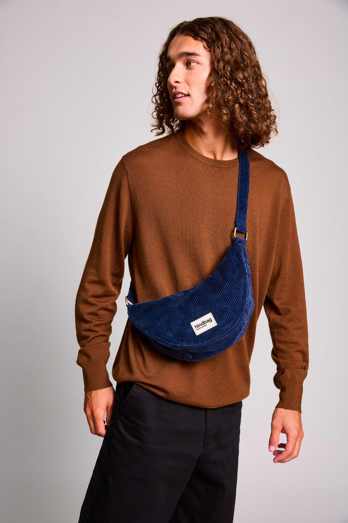 banane andrea velours marine