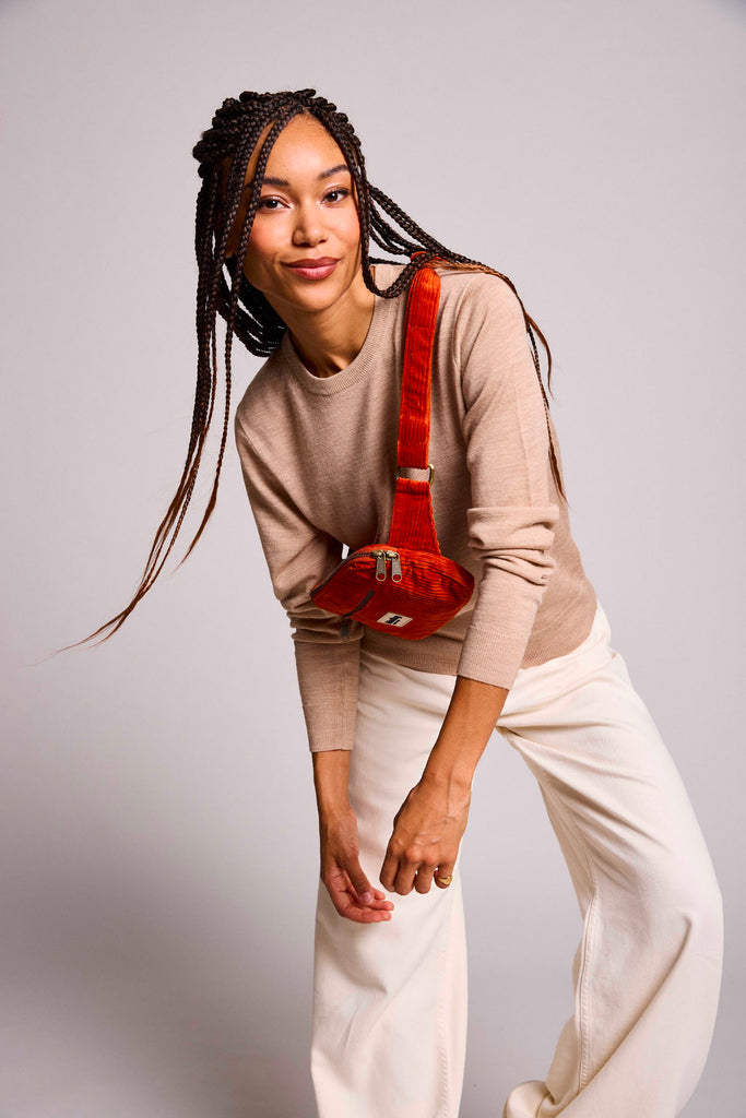 banane harry velours brique 