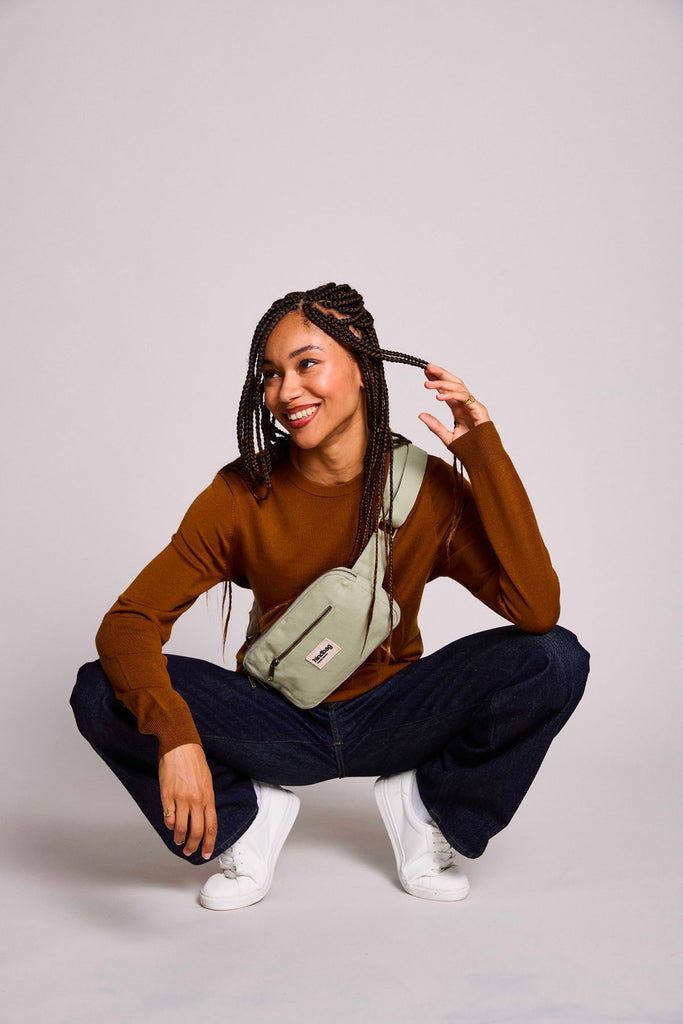 banane harry vert argile femme face