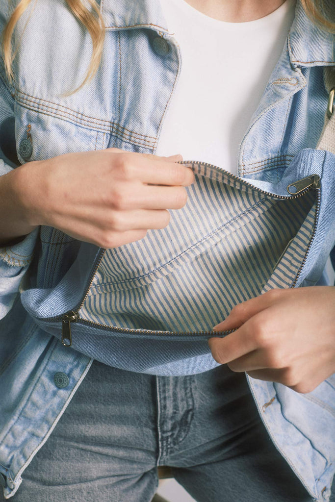 banane olivia denim bleu intérieur