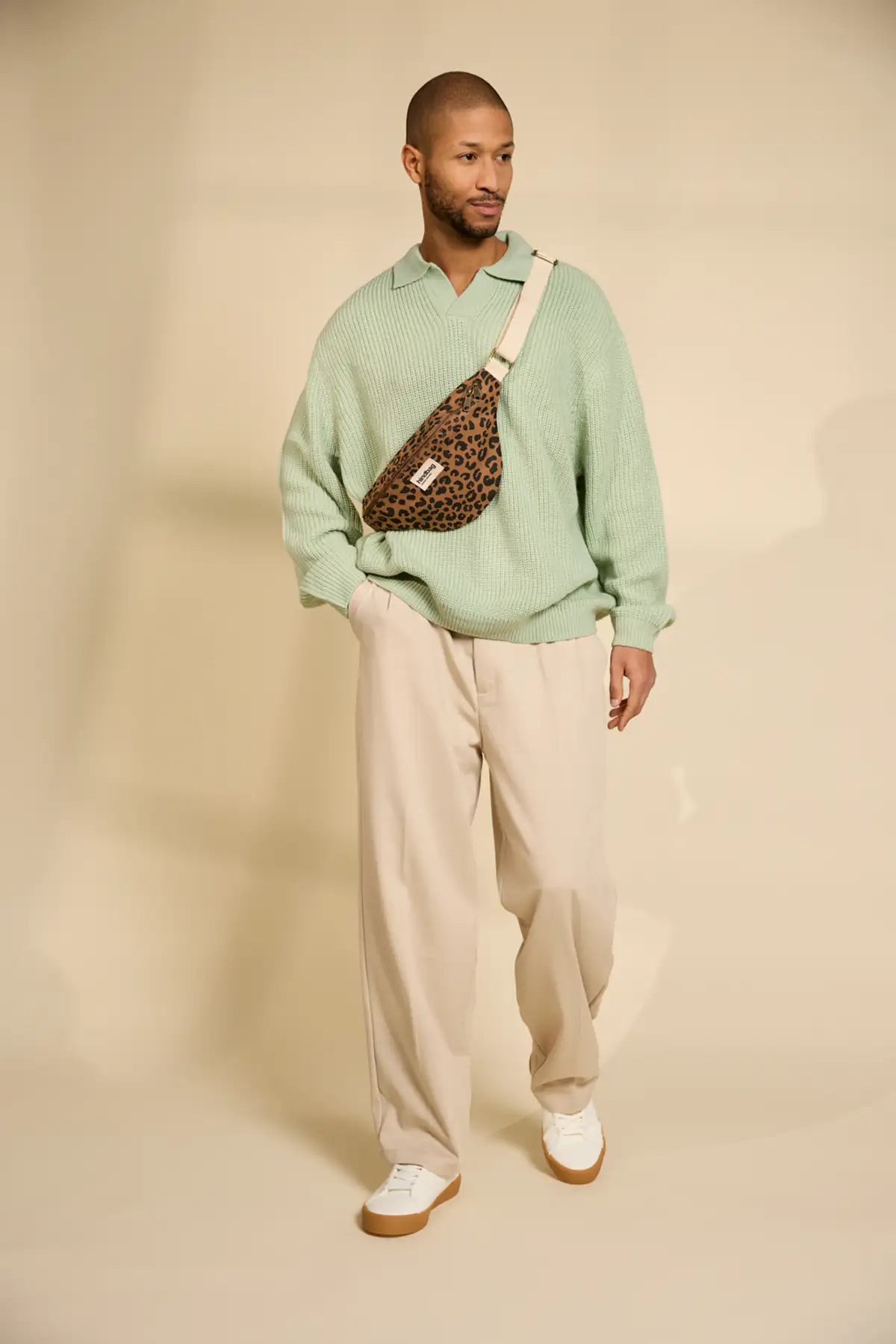 バッグ BAA LEOPARD SPECIFICATIONS WAIST BAG High-quality leather bumbag / 12556 - Leopard – DEPECHE