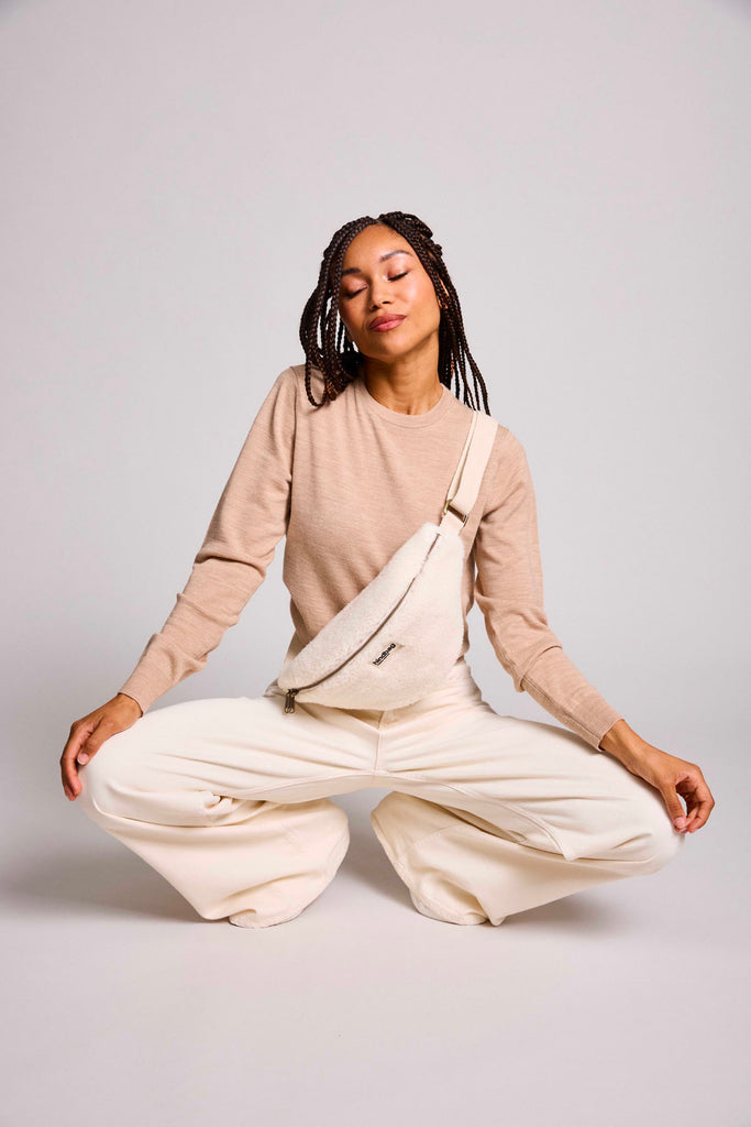 banane olivia teddy arctique hindbag