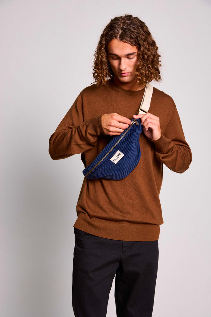 banane olivia velours marine