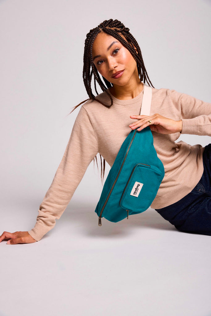 banane sofia bleu paon femme