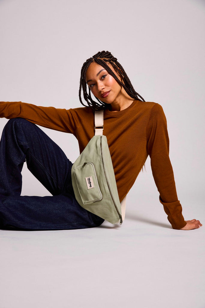 banane sofia vert argile femme face