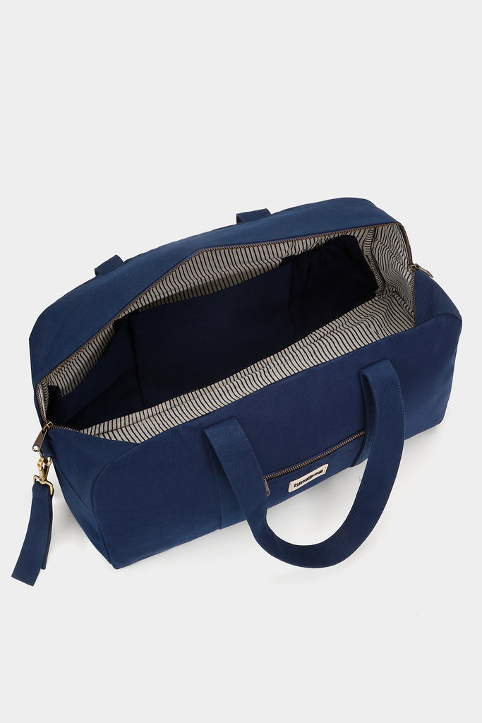 Sac à langer Basile navy intérieur face
