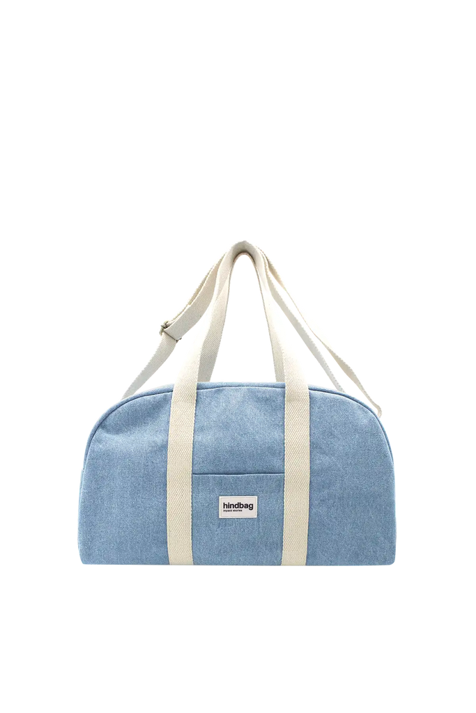 sac weekend charlie denim bleu packshot