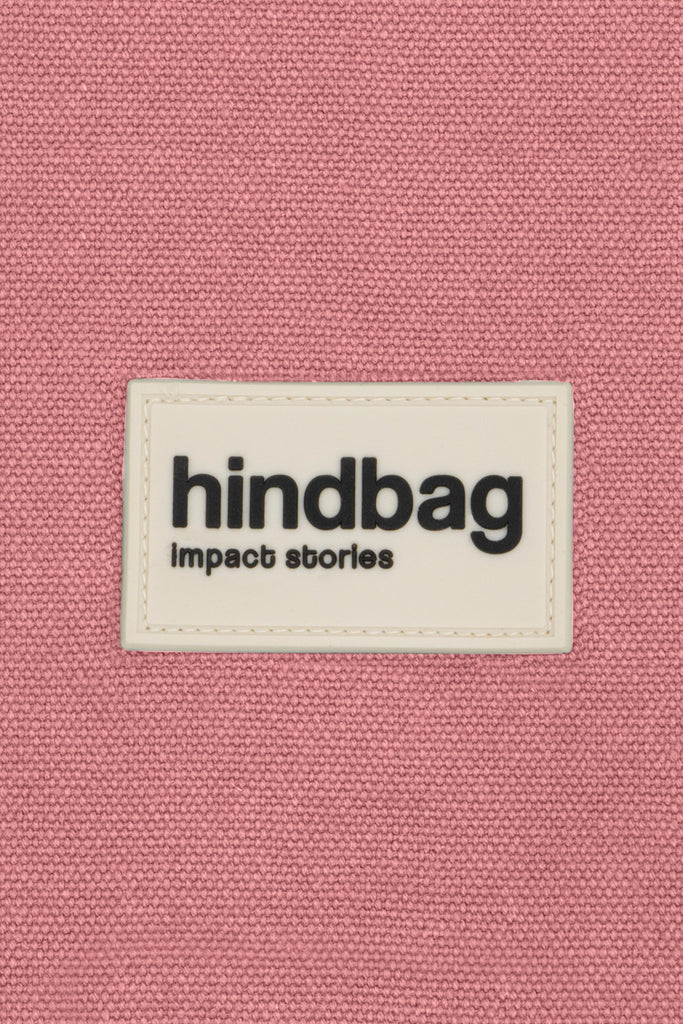 étiquette hindbag blush silicone