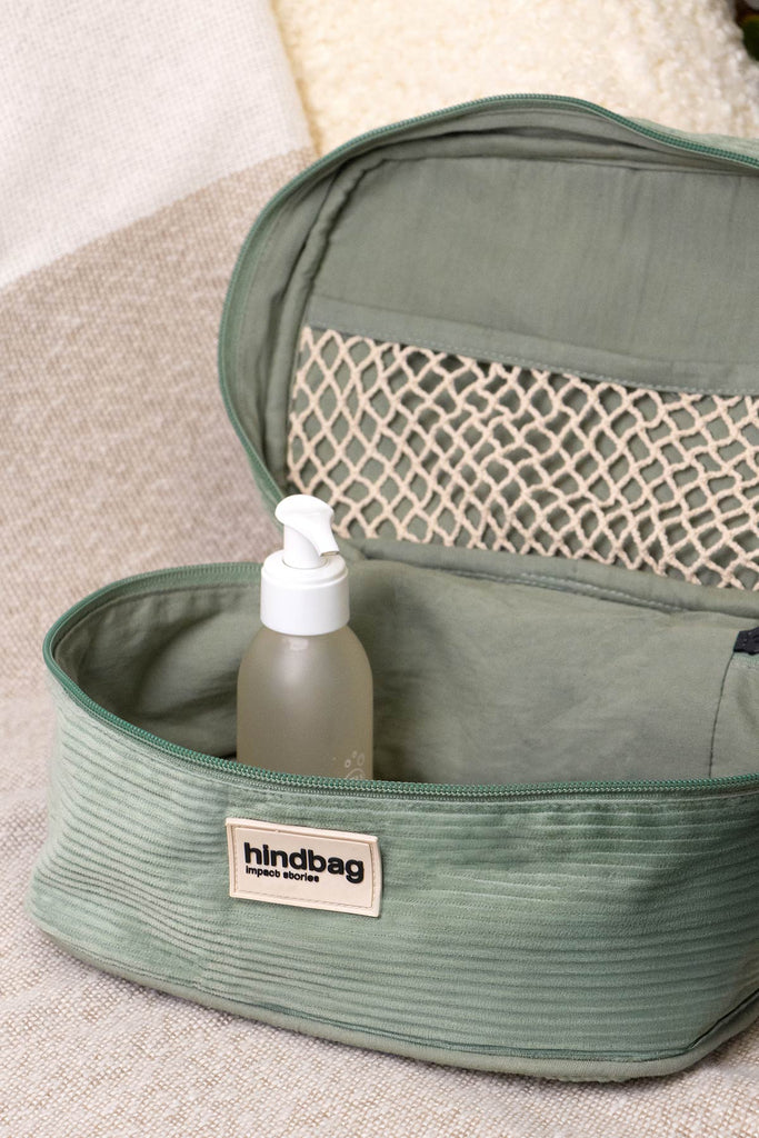 gaspard velours vert d'eau interieur