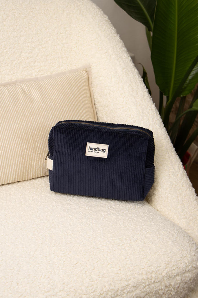 leon velours marine hindbag