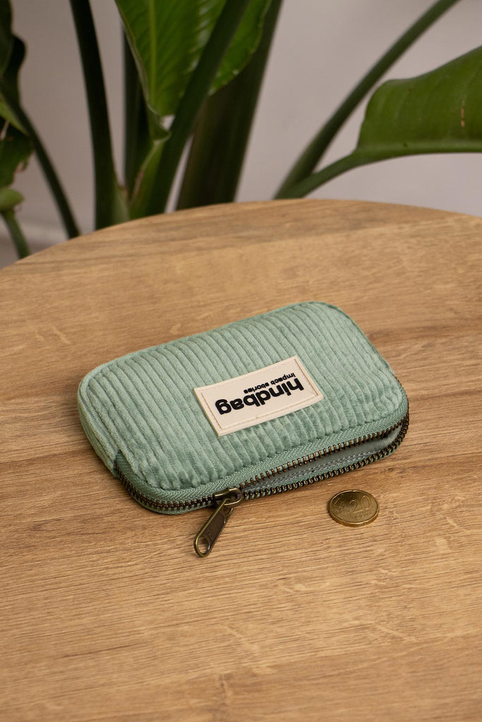 lili velours vert d'eau