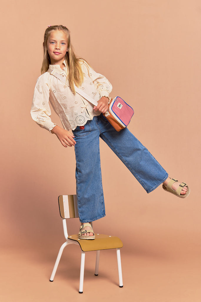 lunchbag elsa tricolore blush Hindbag