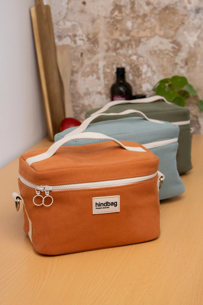 lunchbag igor sienne, sauge et olive