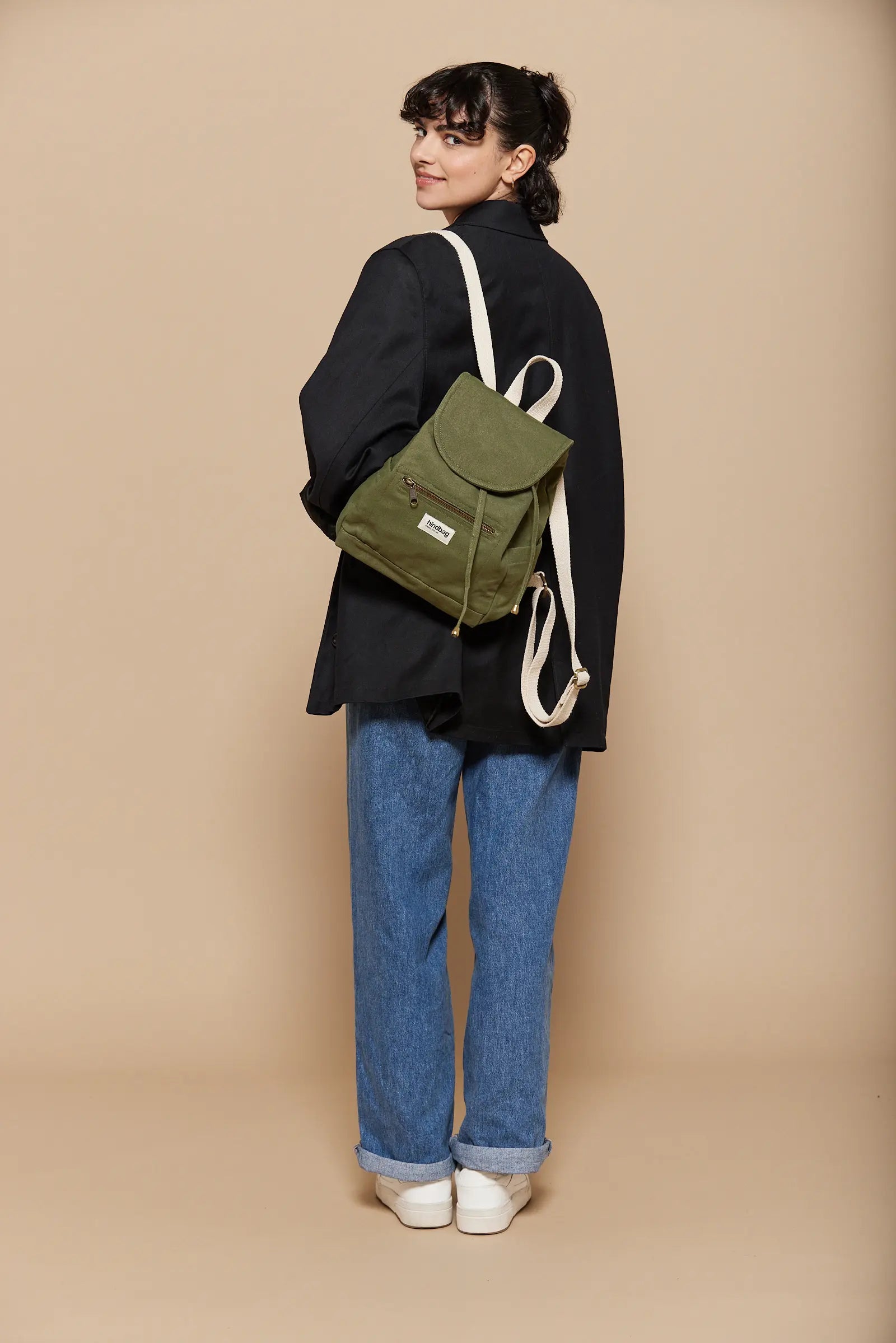 Mini sac à dos Eliot Olive Hindbag - Main Image