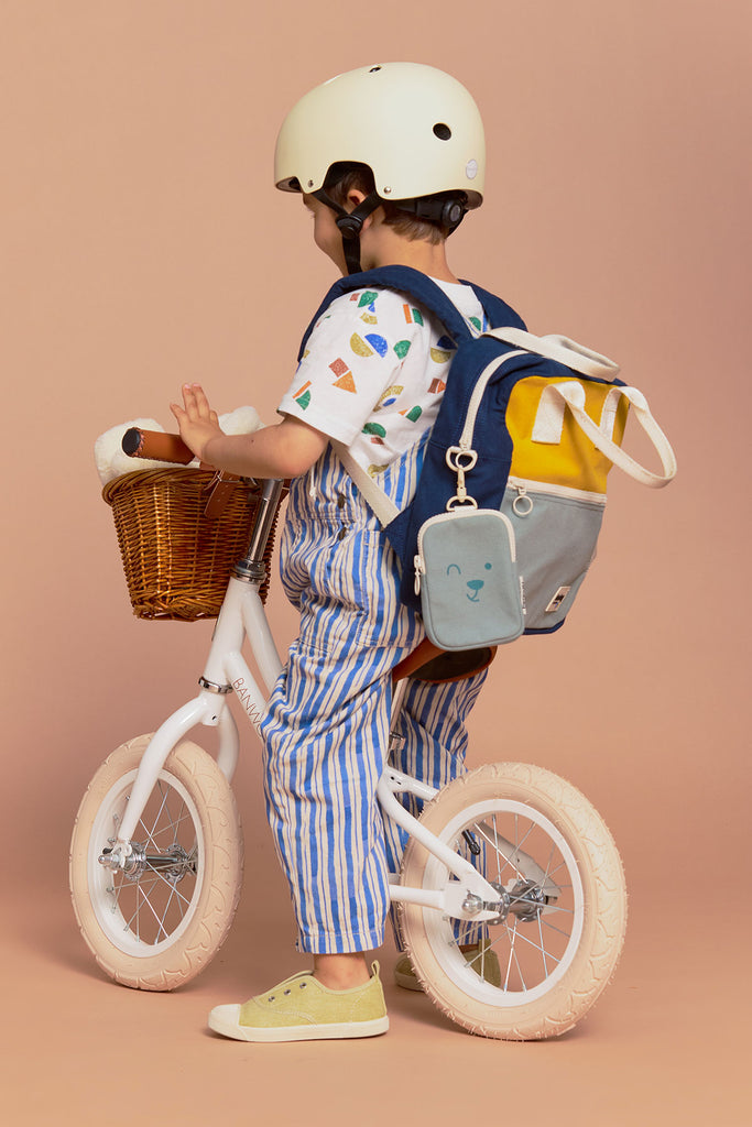 pochette billy sauge et sac a dos arthur tricolore safran