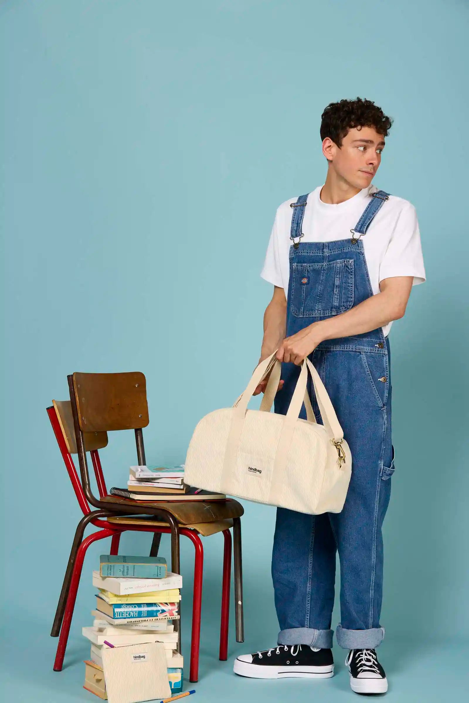 Charlie Bowling Sports Bag in Organic Corduroy |Hindbag