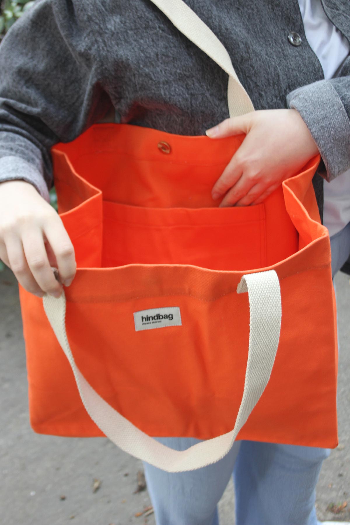 Sac cabas orange sales