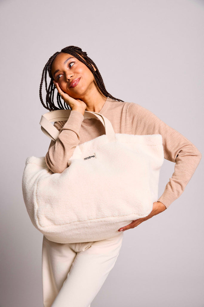 sac cabas claude teddy arctique