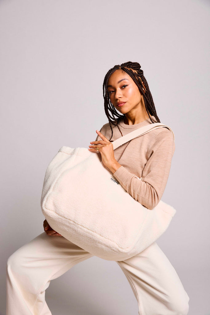 sac cabas claude teddy arctique porté femme