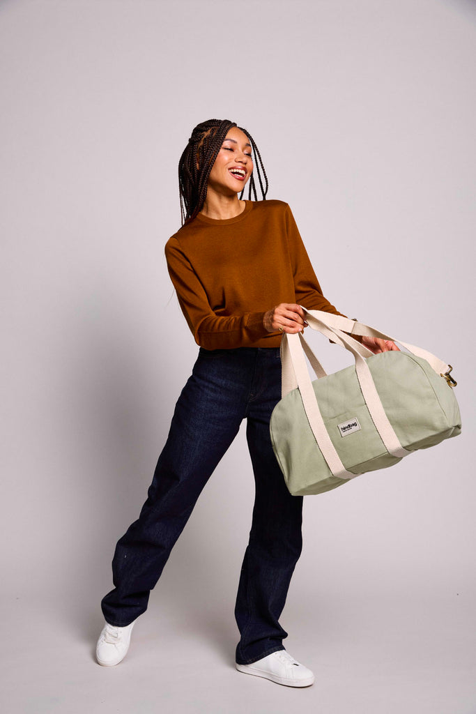 sac charlie vert argile femme 