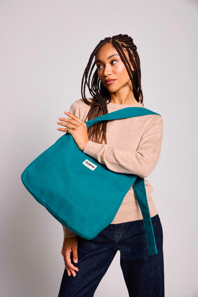 sac claire bleu paon femme