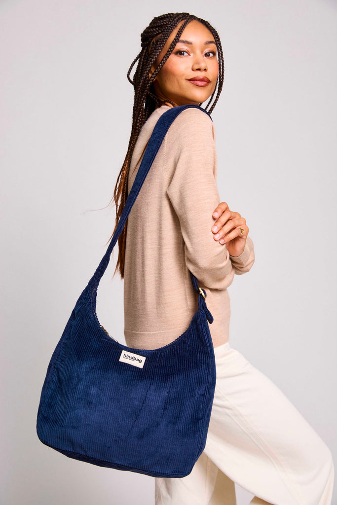  sac claire velours marine femme côté