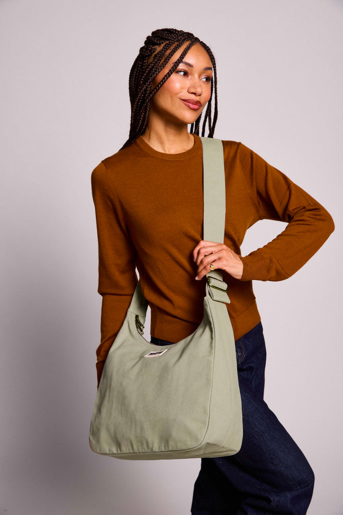 sac claire vert argile femme