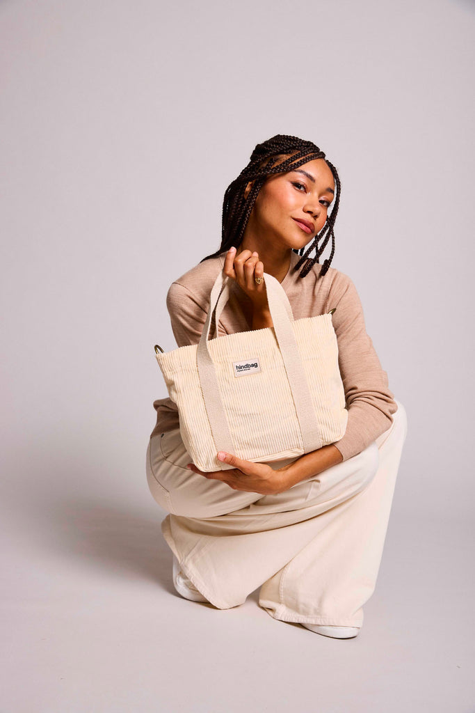 sac louise velours beige