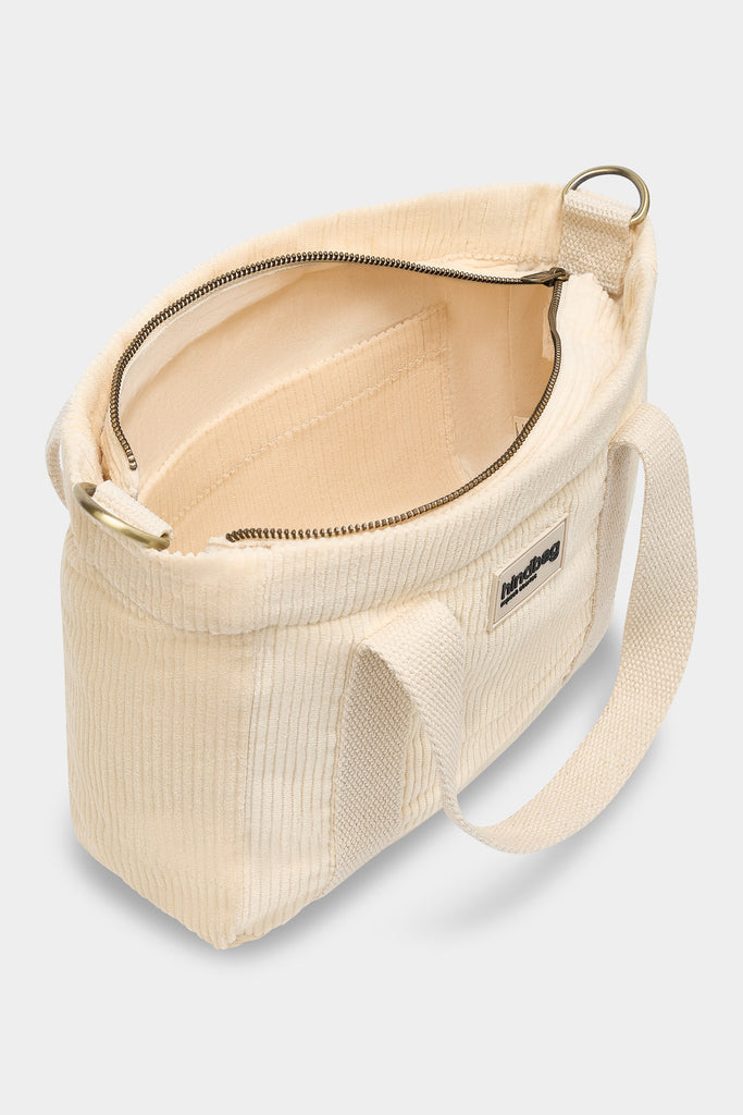 sac louise velours creme intérieur 