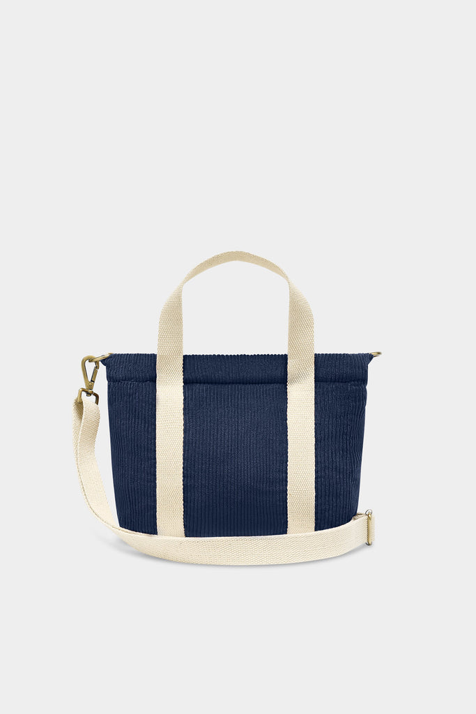 packshot louise velours marine dos