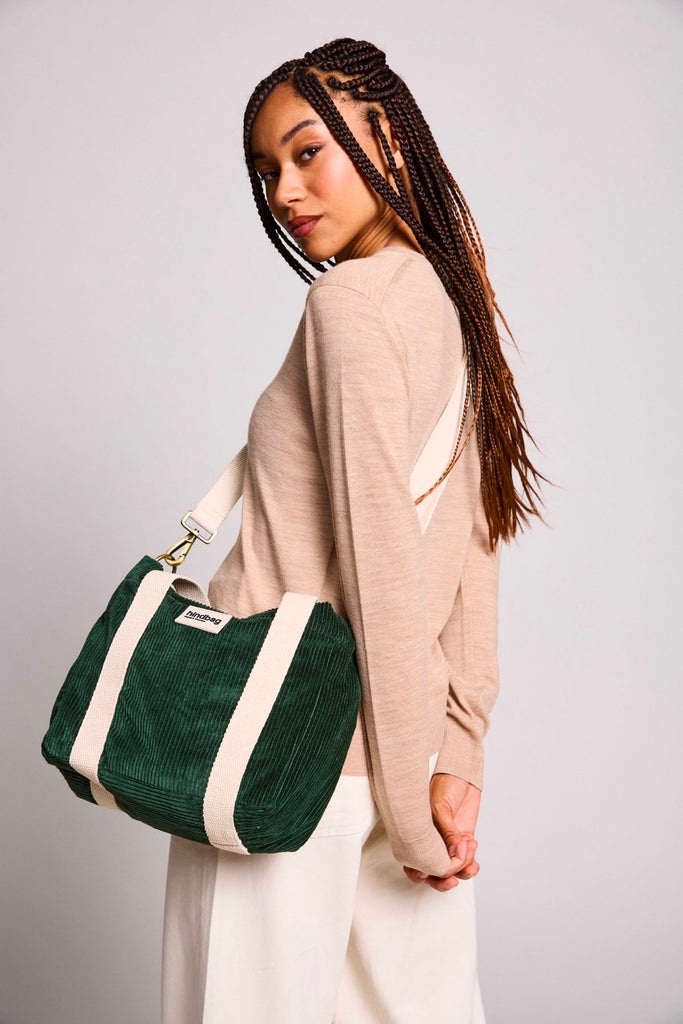 sac louise velours sapin