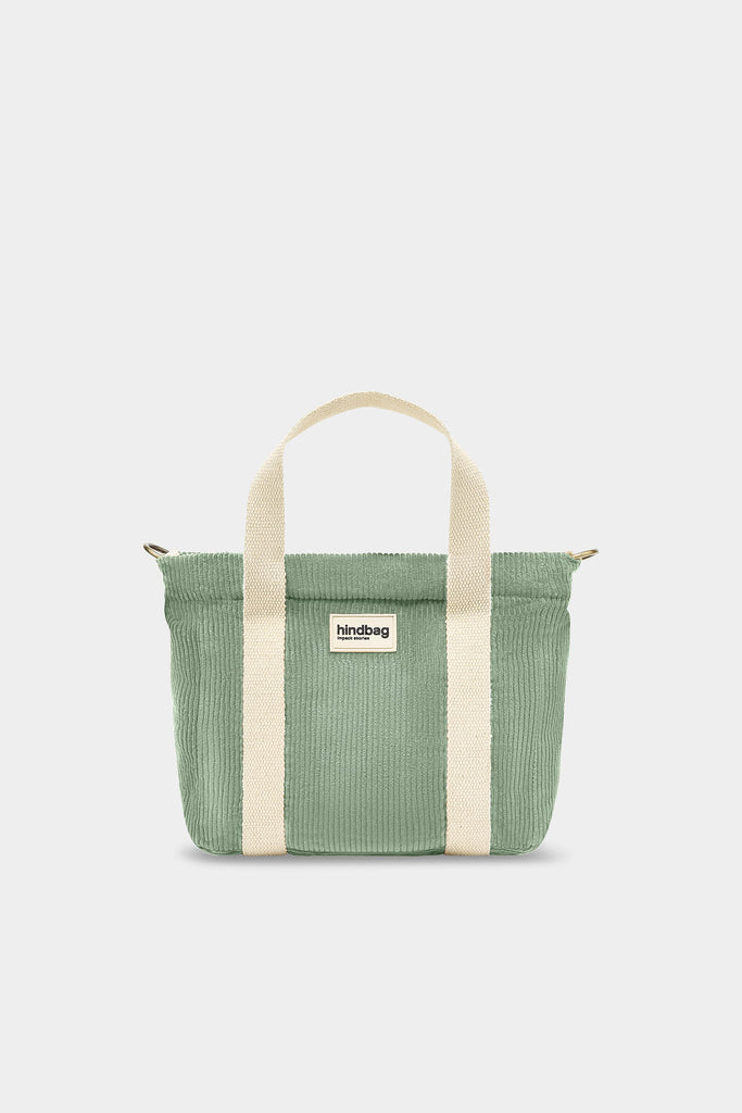 packshot louise velours vert d'eau face