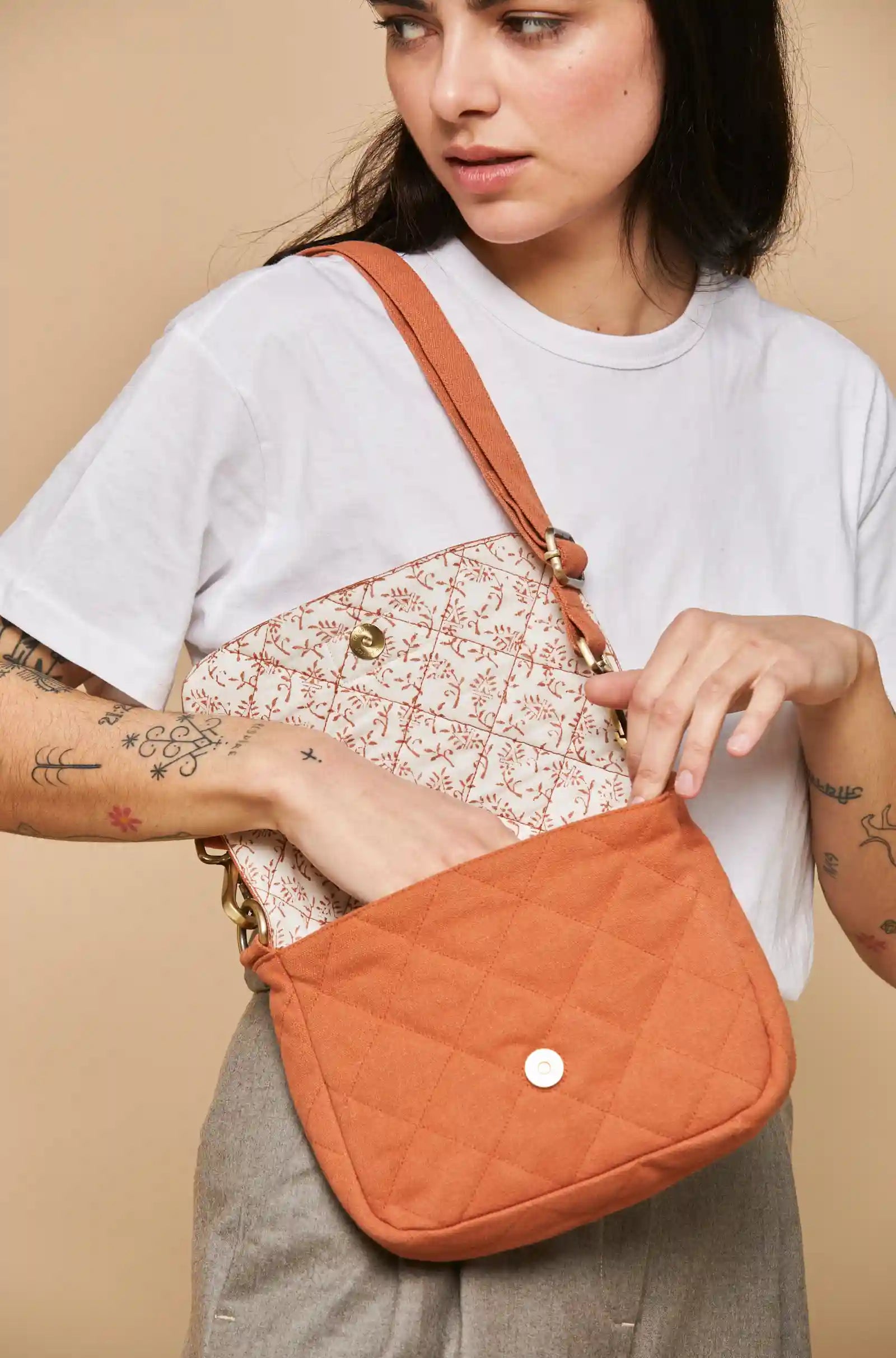 Sac à main matelassé Sienne