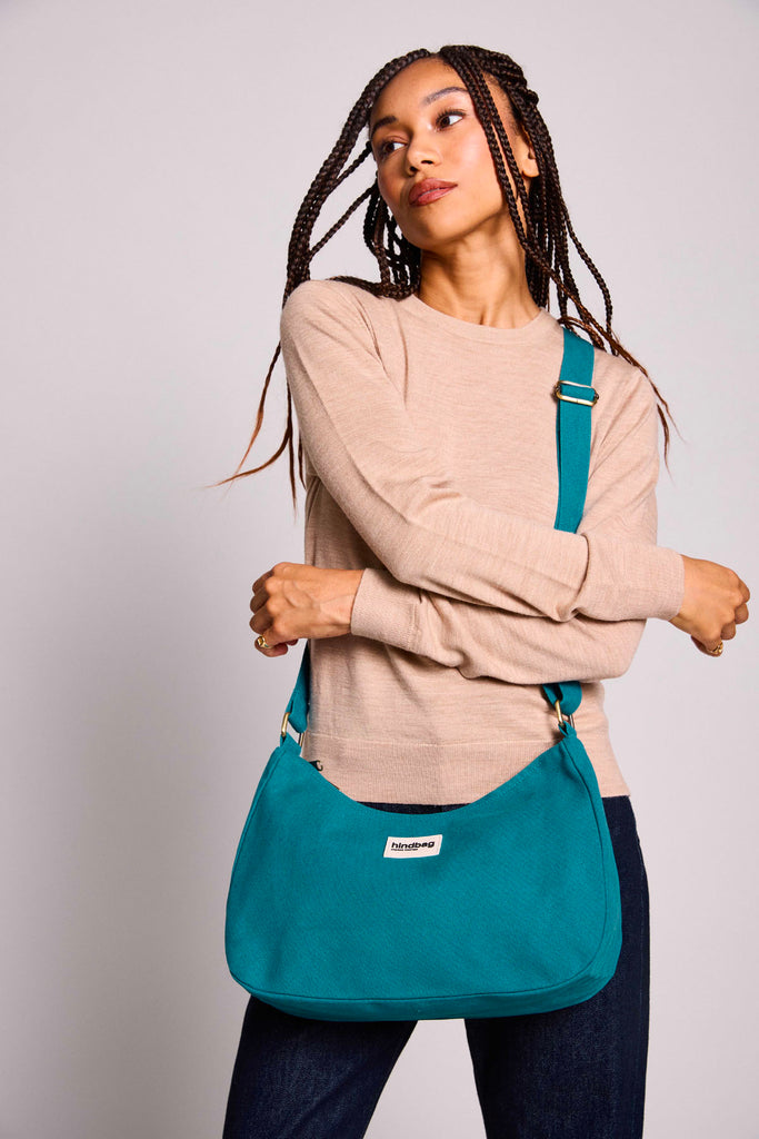 sac rosa bleu paon femme