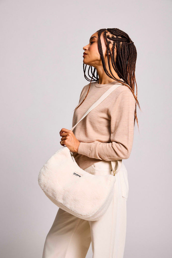 sac a main rosa teddy blanc