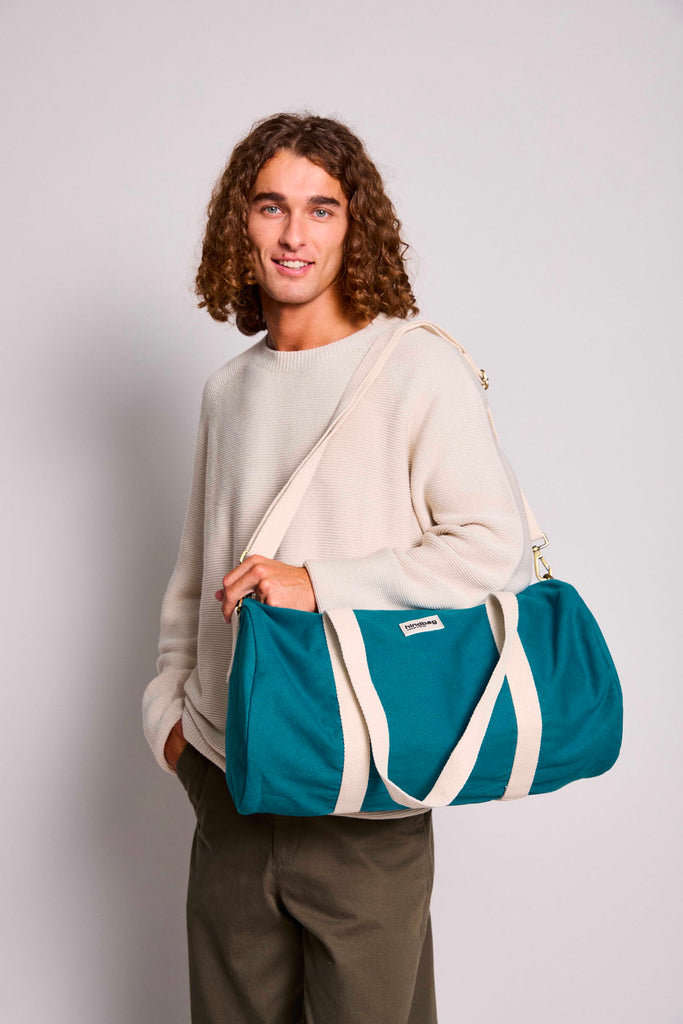 sac simon bleu paon homme