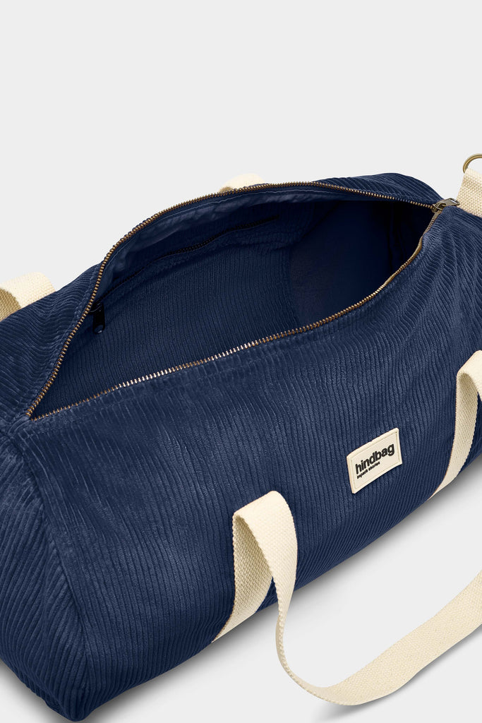 sac simon velours marine intérieur 