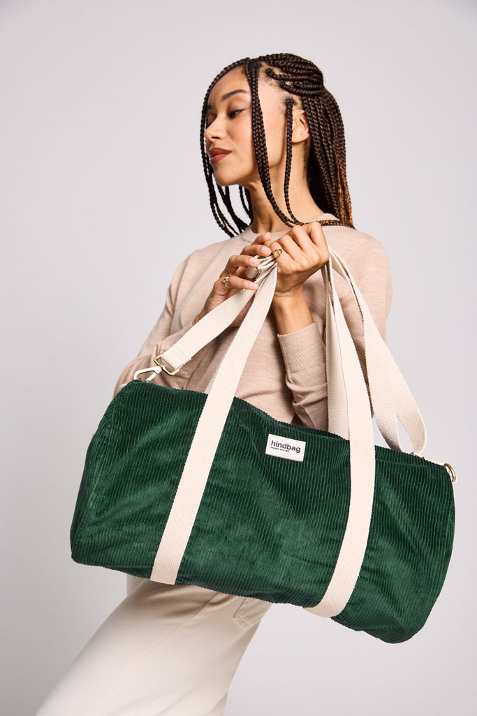 sac simon velours sapin