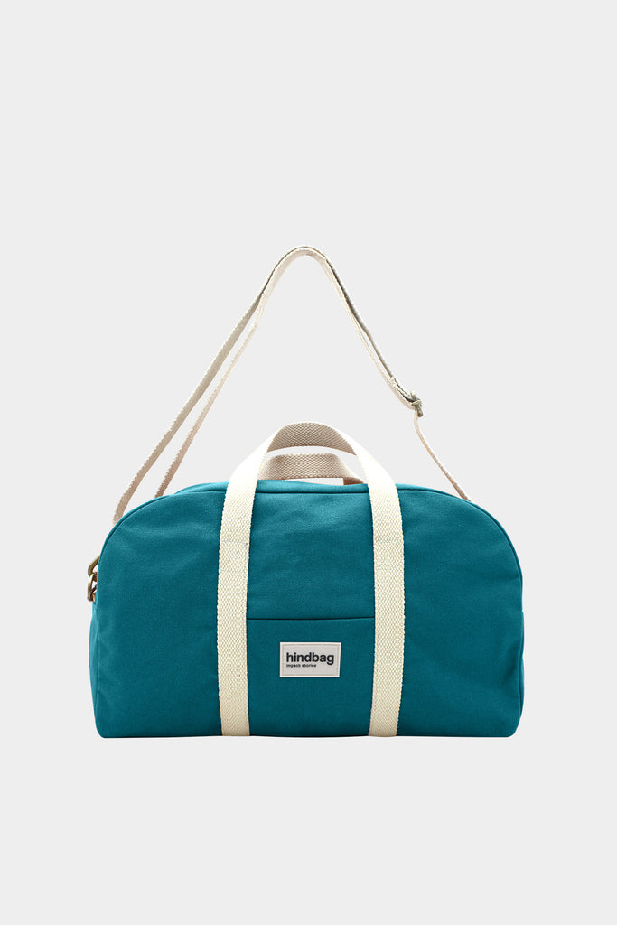 sac weekend charlie bleu paon face packshot