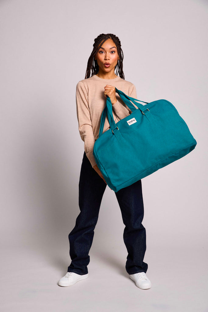 sac yves bleu paon femme 