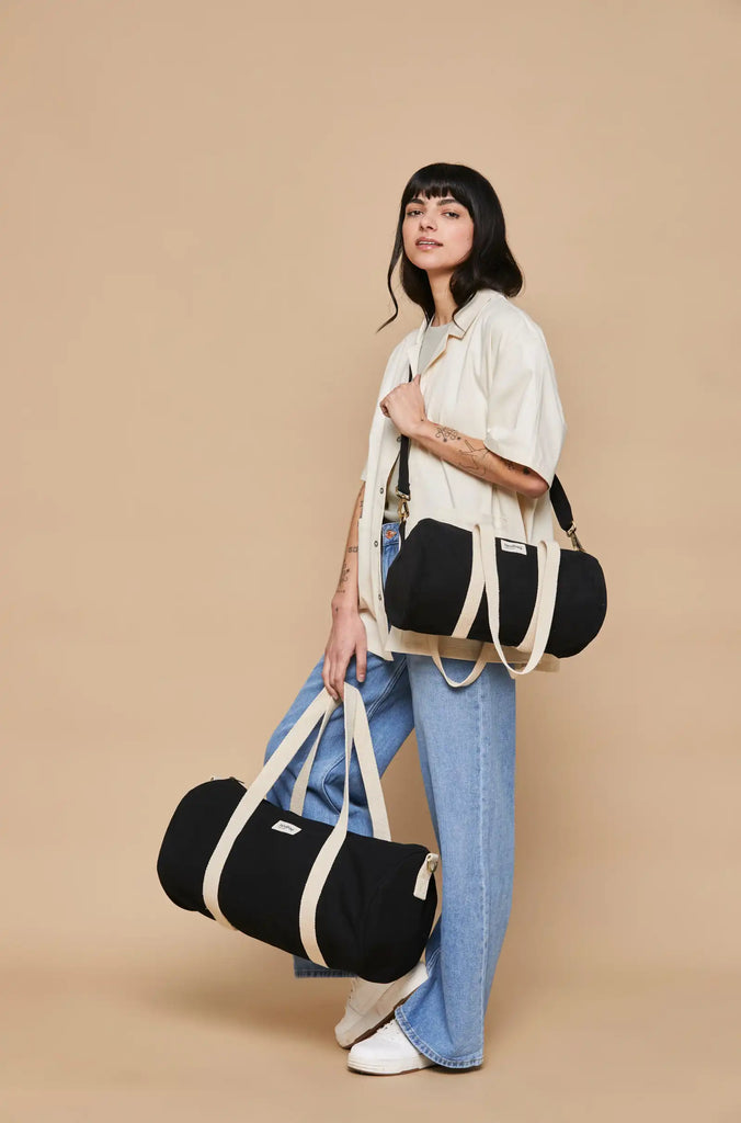 Petit sac polochon noir